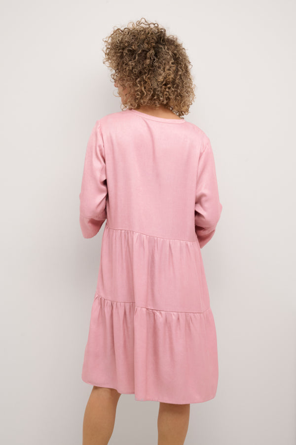CREAM Blush Pink Siran Dress - KIM FIT