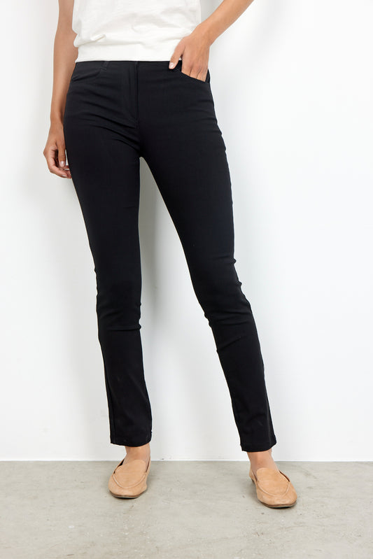 SOYA CONCEPT Black Lilly 1-B Slim Fit Jegging