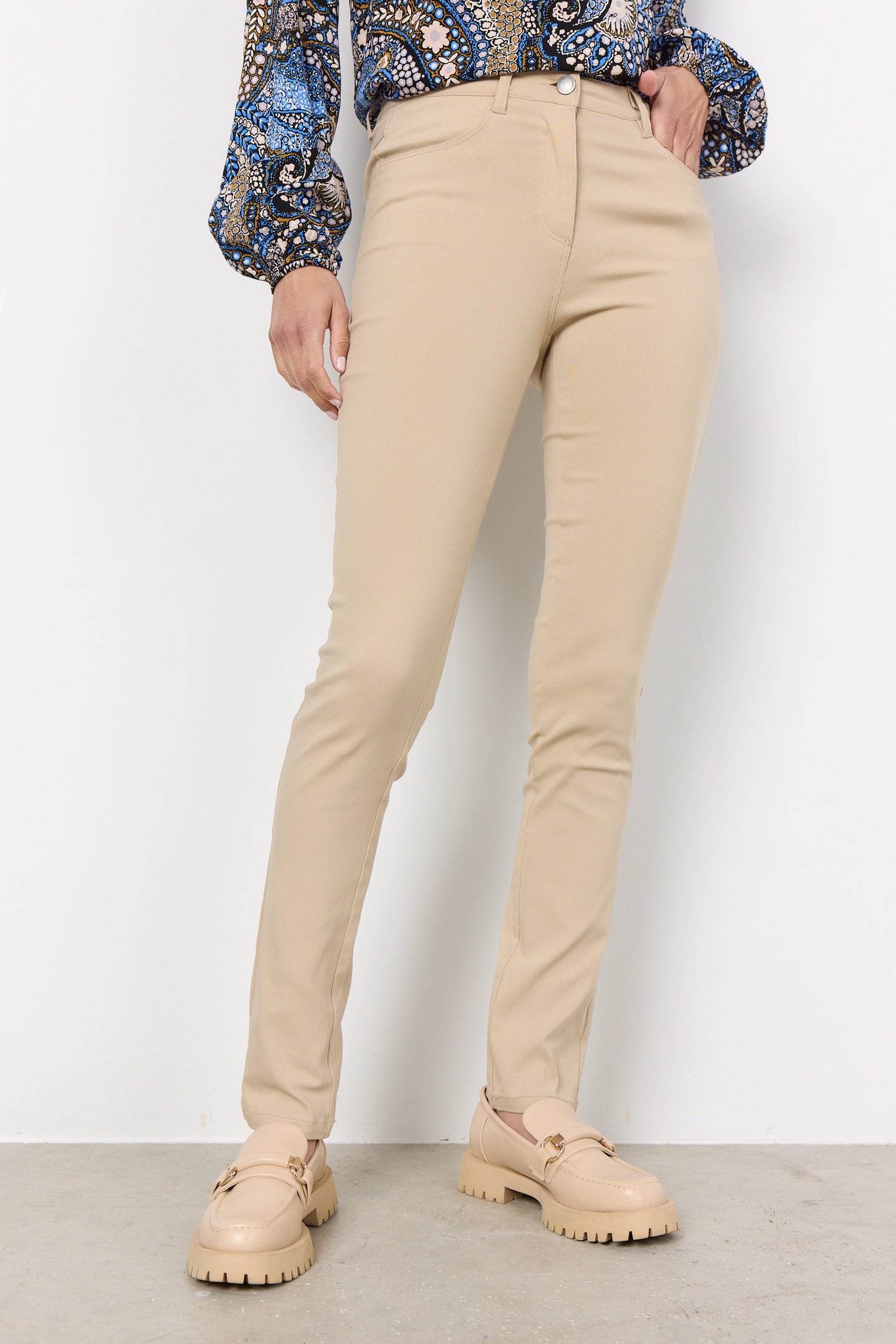 SOYA CONCEPT Classic Sand Lilly 1-B Slim Fit Jegging