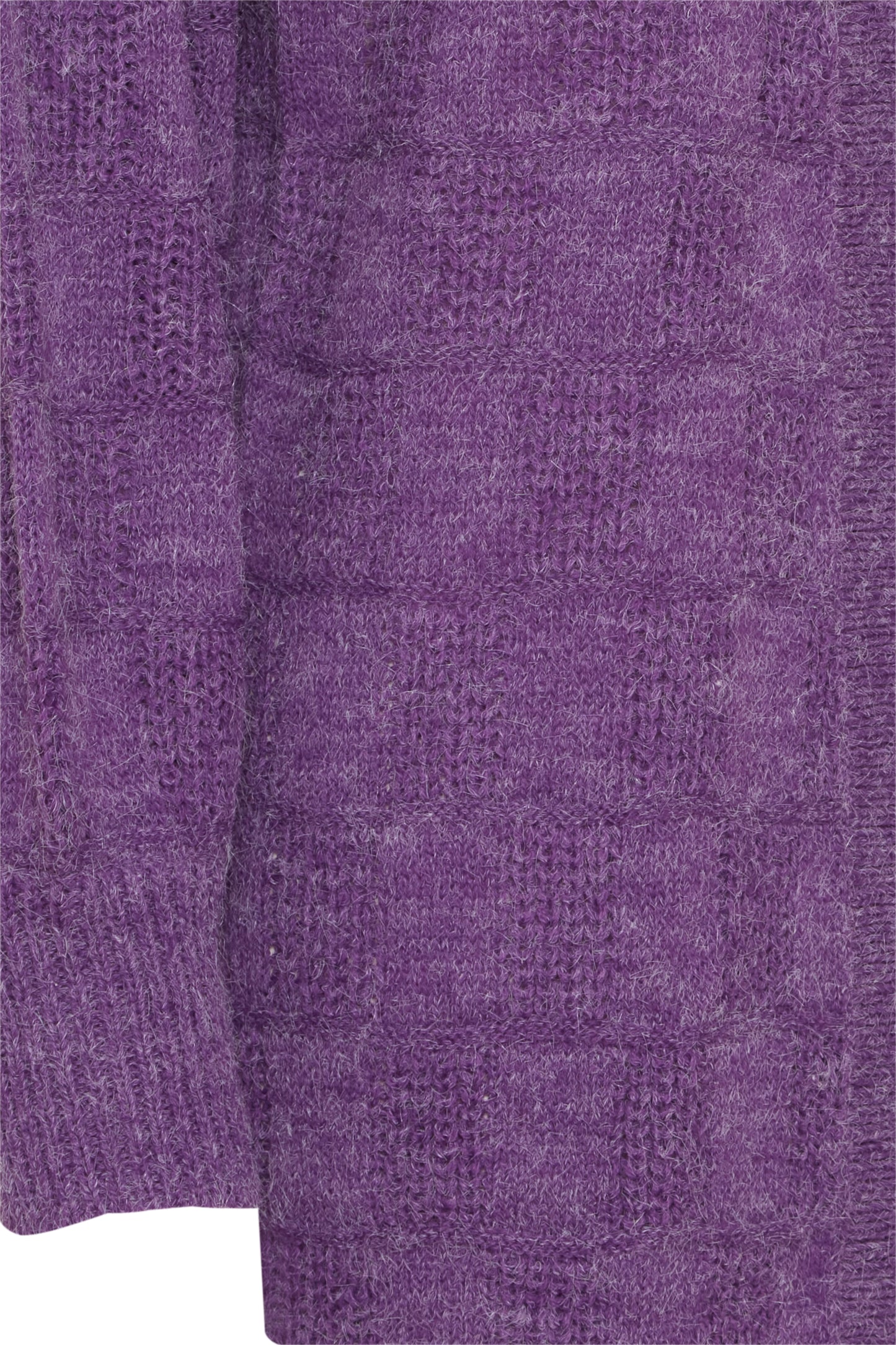 ICHI NOVO Amaranth Purple Knit Cardigan