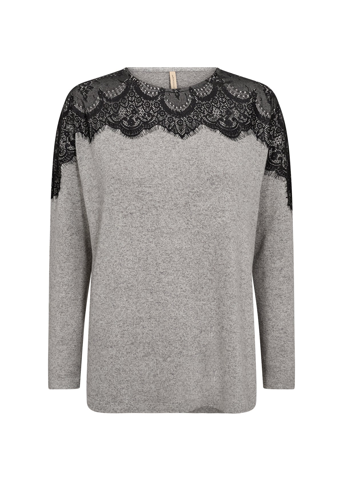 SOYA CONCEPT Biara 106 Grey Melange Soft Sweater