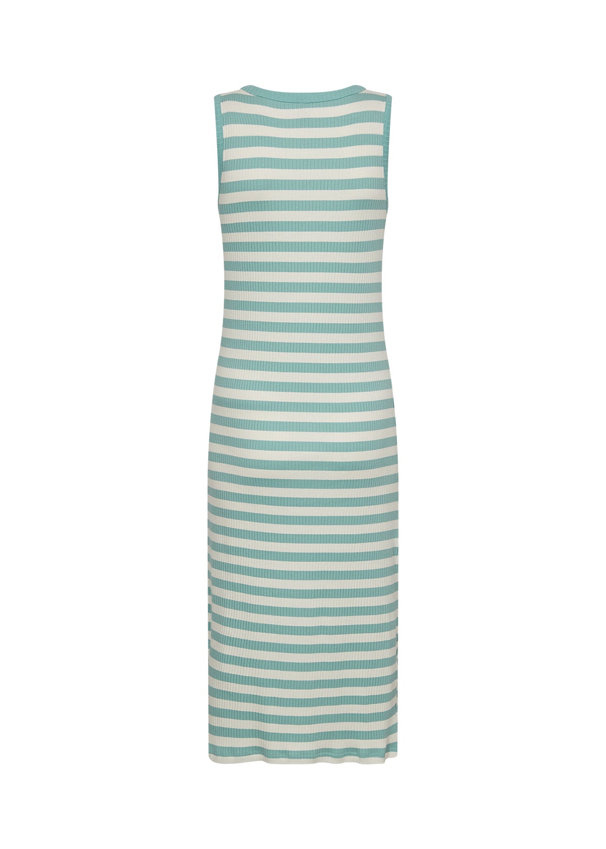 SOYA CONCEPT Djaka Aqua Striped Ribbed Dress