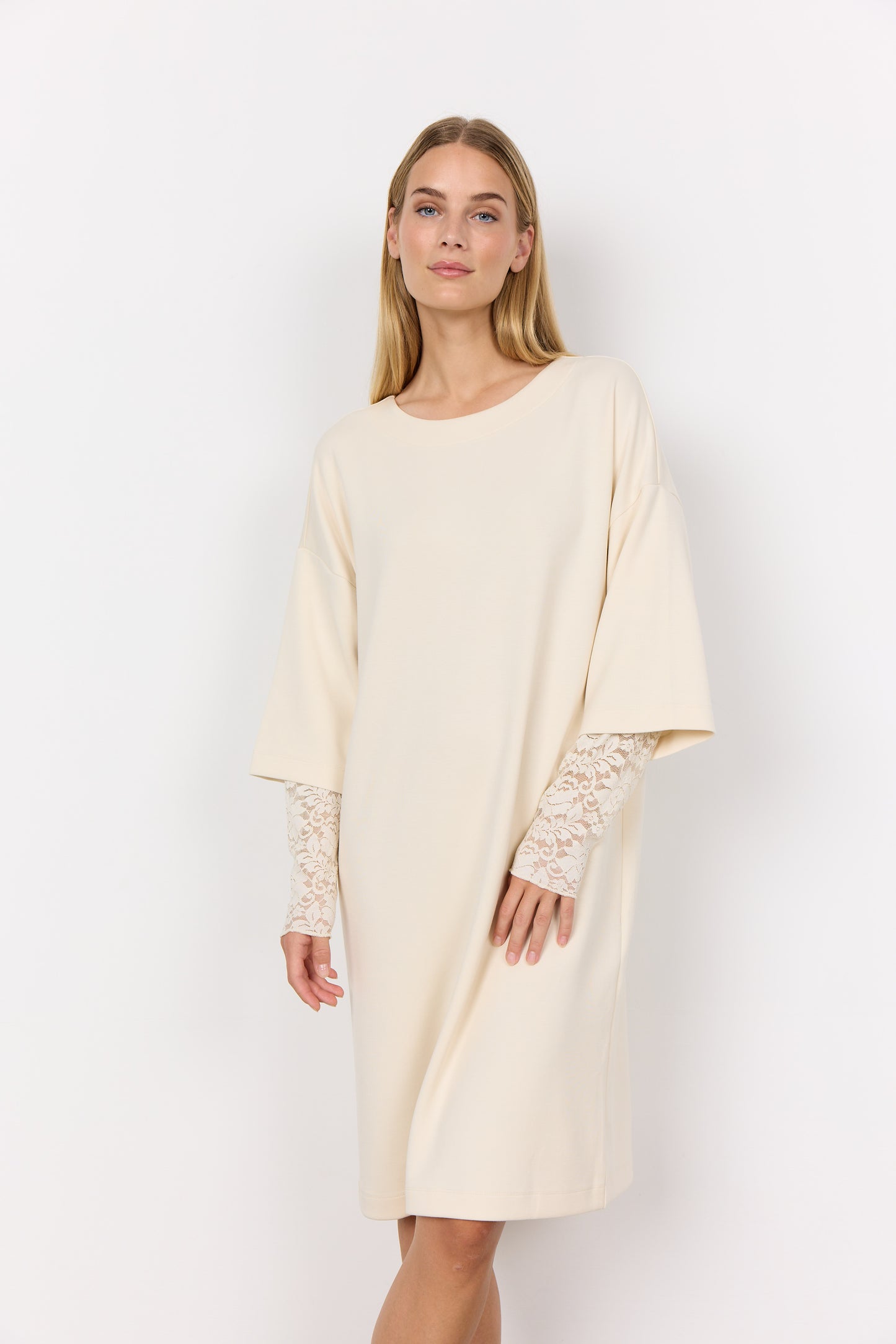 SOYA CONCEPT Banu Cream Lace Dress