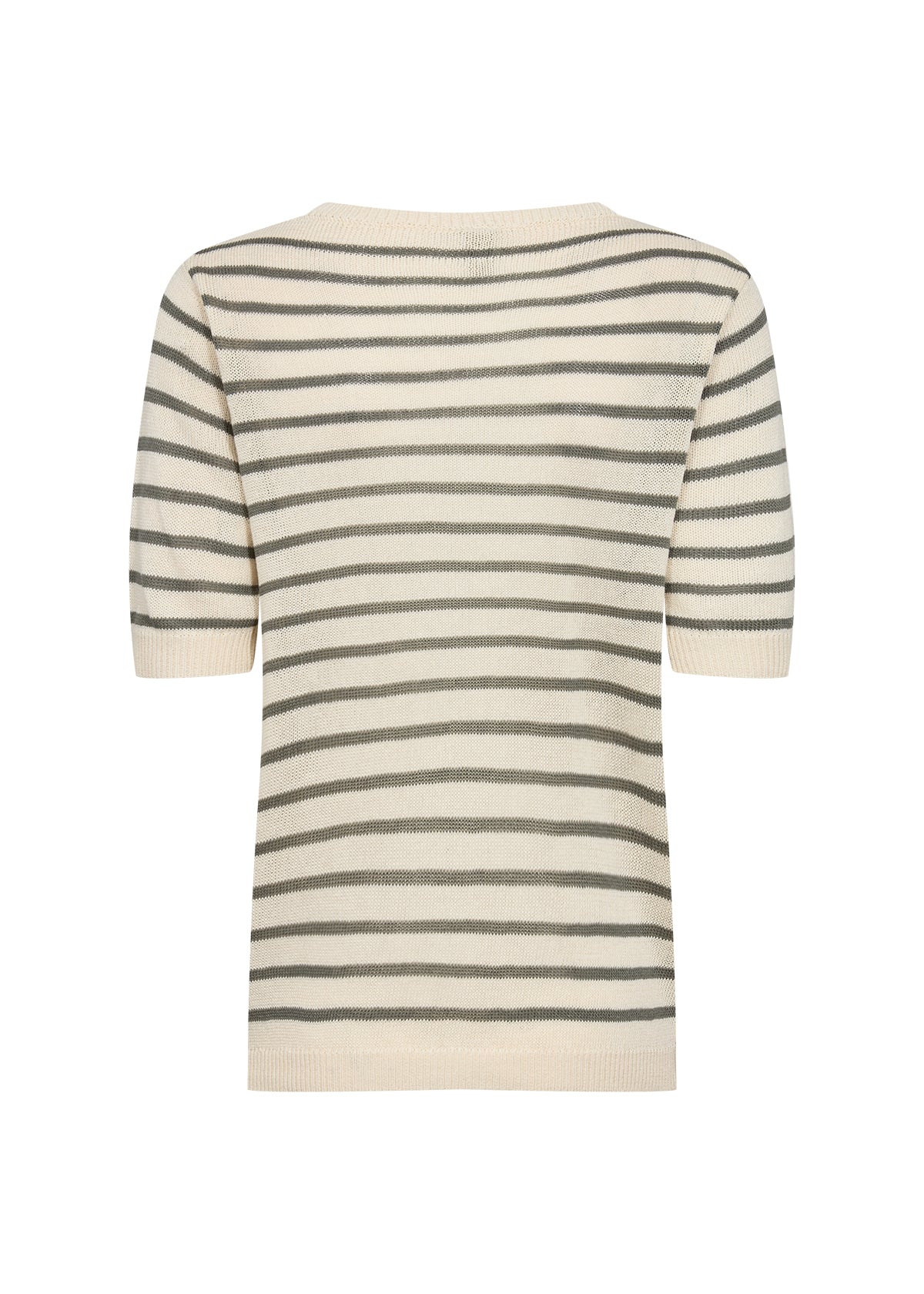 SOYA CONCEPT Luanna 1 Cream & Khaki Striped Shirt