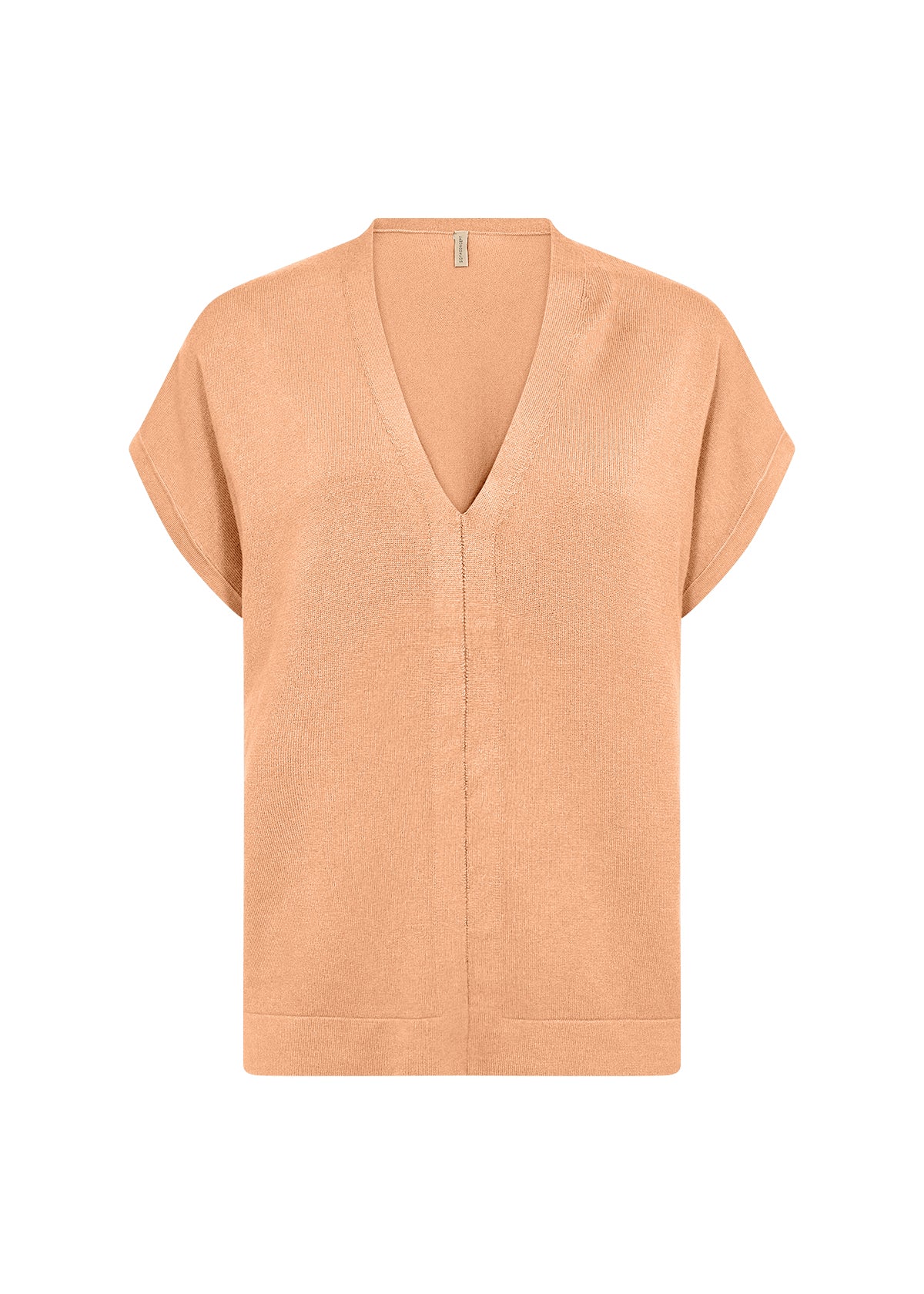 SOYA CONCEPT Papaya Dollie Short Sleeve Knit Top