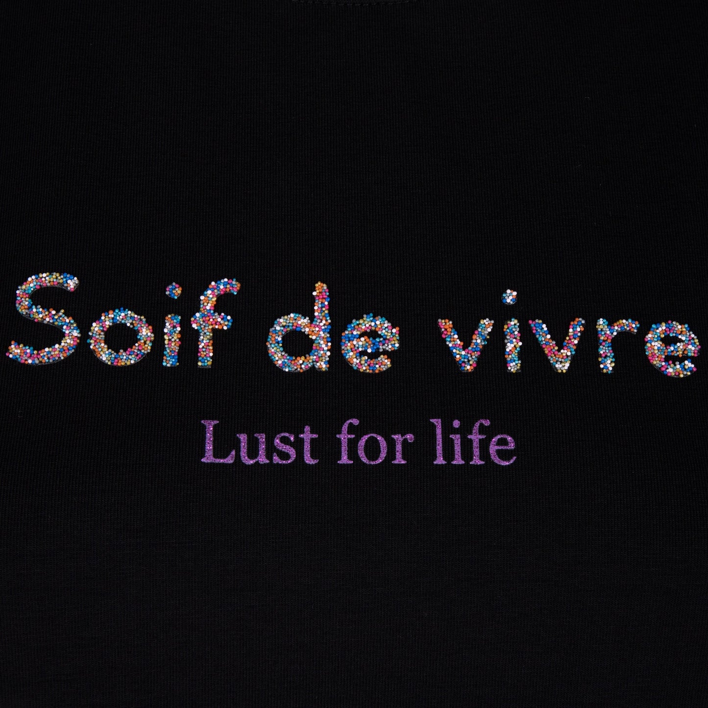 ESQUALO Candy Sprinkle Lust for Life Graphic Tee