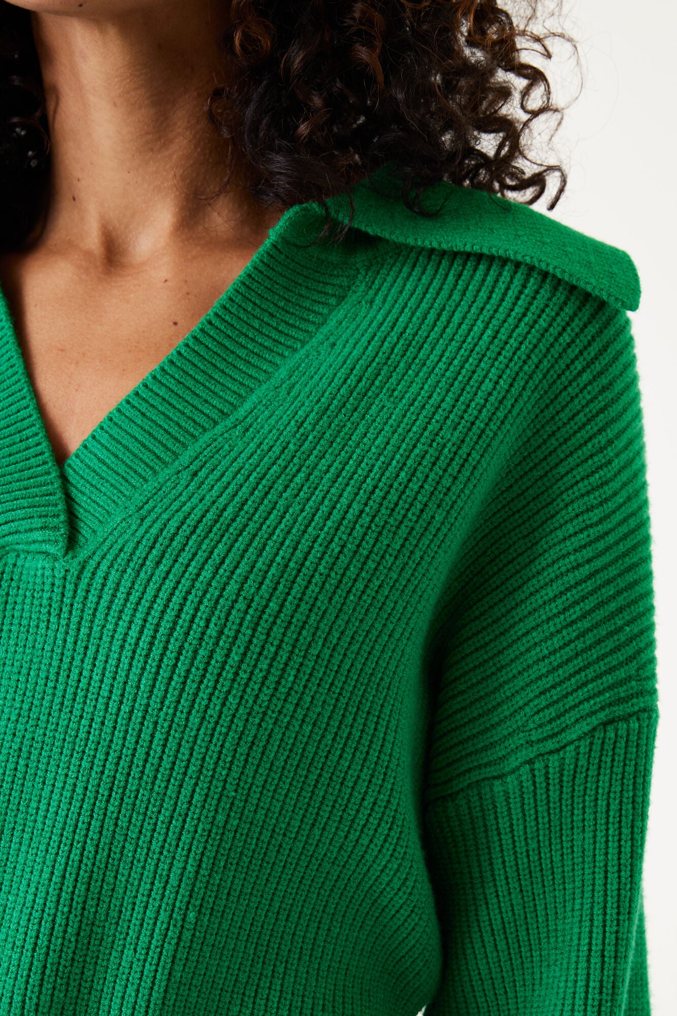 GARCIA Kelly Green Pullover Knit