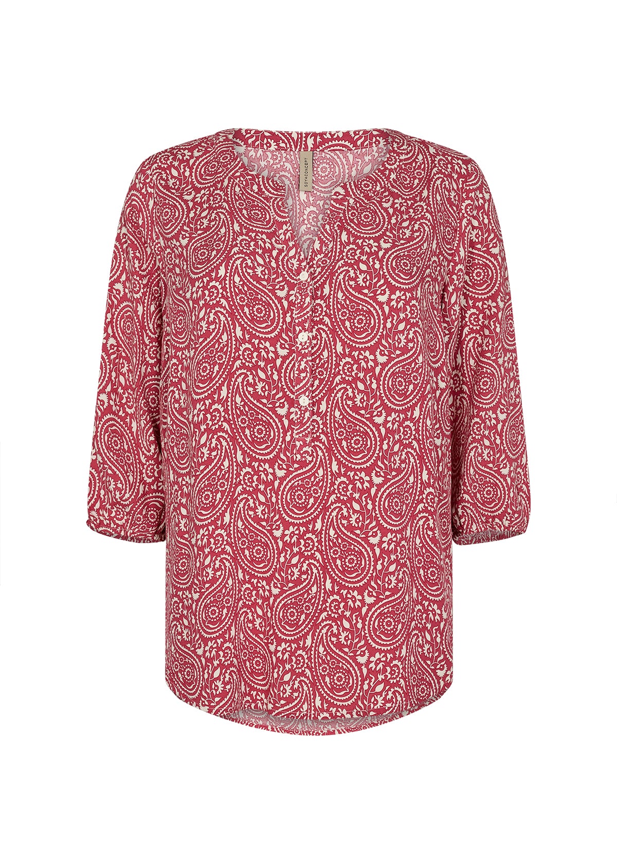 SOYA CONCEPT MOLLY 2 Berry Print Blouse